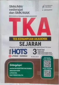 Image of Buku TKA (Tes Kemampuan Akademik) Sejarah untuk SMA/MA/Sederajat